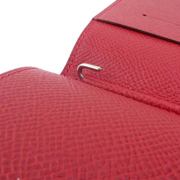 Auth HERMES Agenda/Note Cover Brown/Red Leather - e59922g - Picture 9 of 11